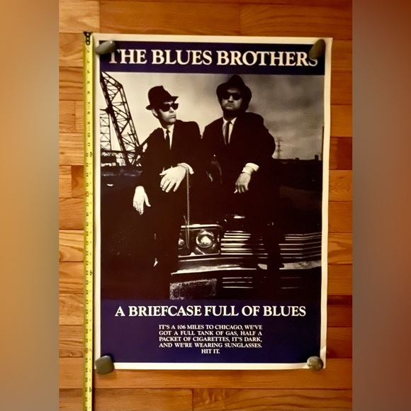 Set of (4) vintage posters: Janis, Tom Waits, The Beatles’, The Blues Brothers - Picture 9 of 9